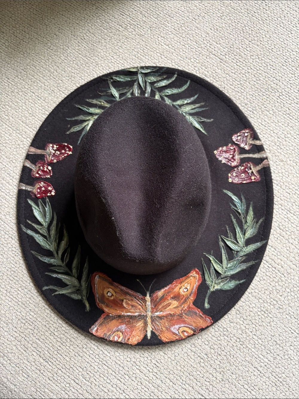 Hand Painted Hat
